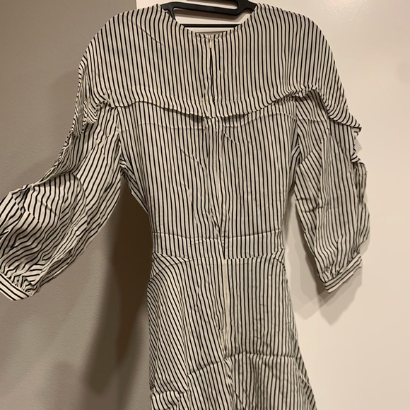 Maje dress in black and white - Picture 4 of 7